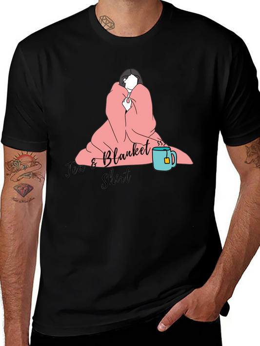 Tea & Blanket Shirt - Cozy Comfort Tee