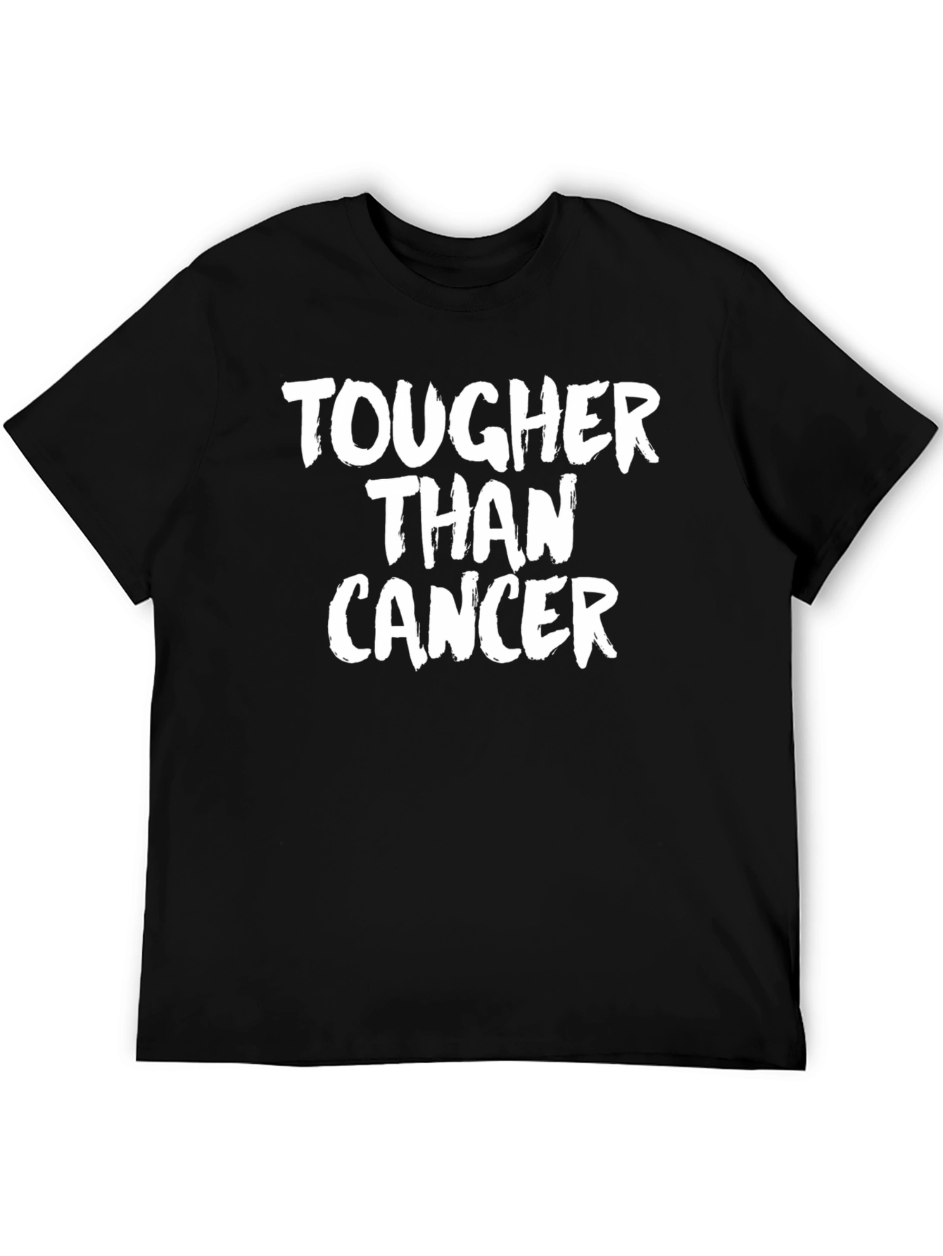 Tougher Than Cancer Awareness T-Shirt - Black
