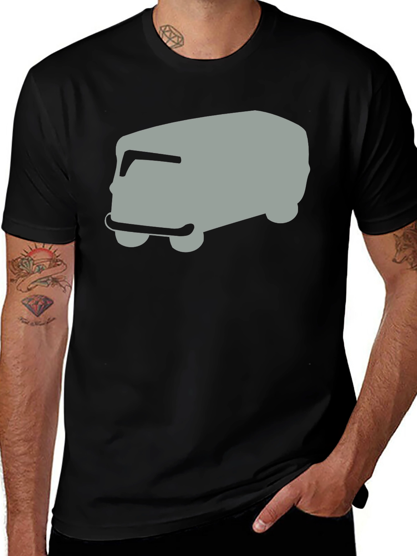 Retro Van Graphic T-Shirt - Classic Style