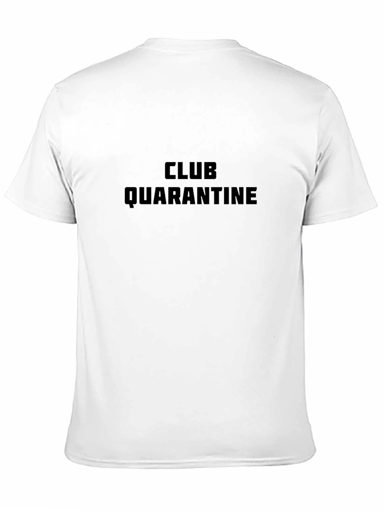 Club Quarantine Black Graphic T-Shirt