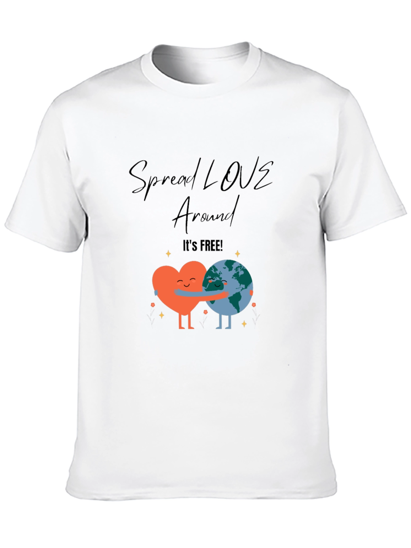 Spread Love Around Graphic T-Shirt
