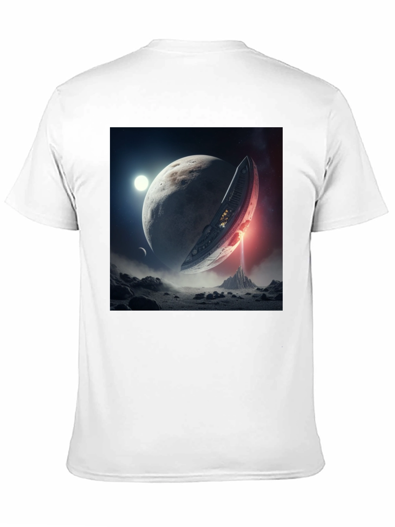 Sci-Fi Planet Landing T-Shirt