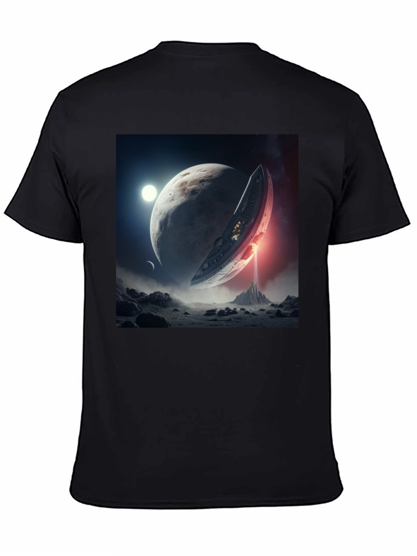 Sci-Fi Planet Landing T-Shirt
