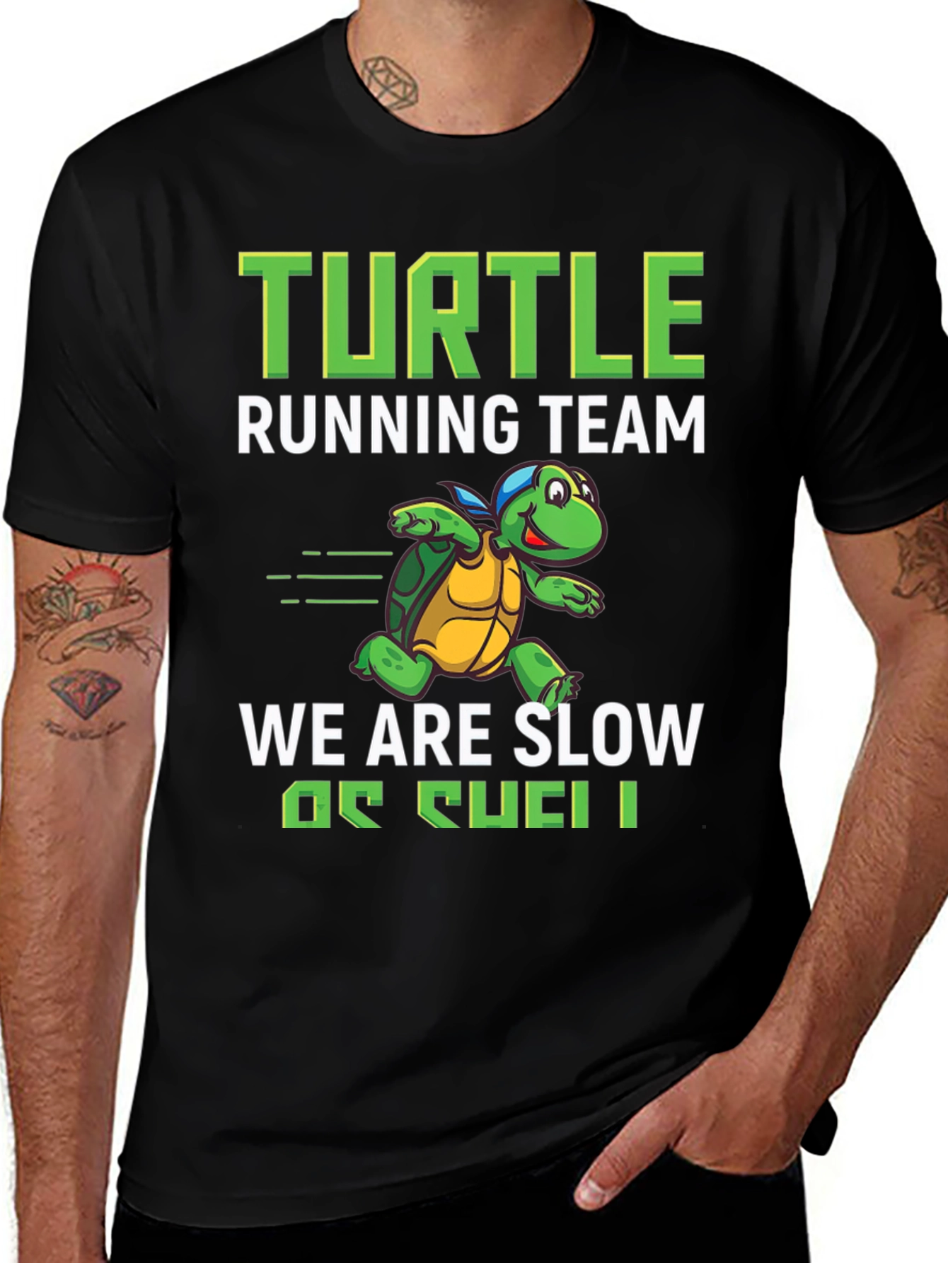Turtle Running Team T-Shirt