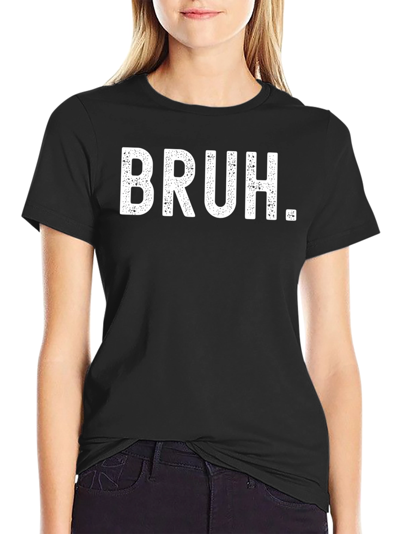 Bruh Graphic T-Shirt - Casual Style