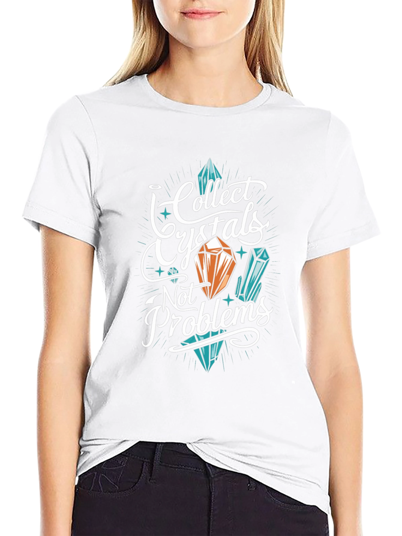 Collect Crystals Graphic T-Shirt