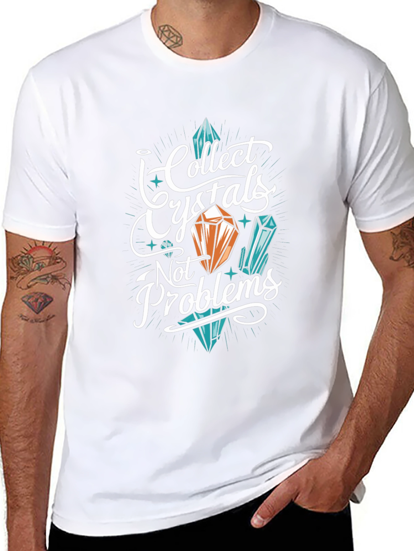 Collect Crystals Graphic T-Shirt