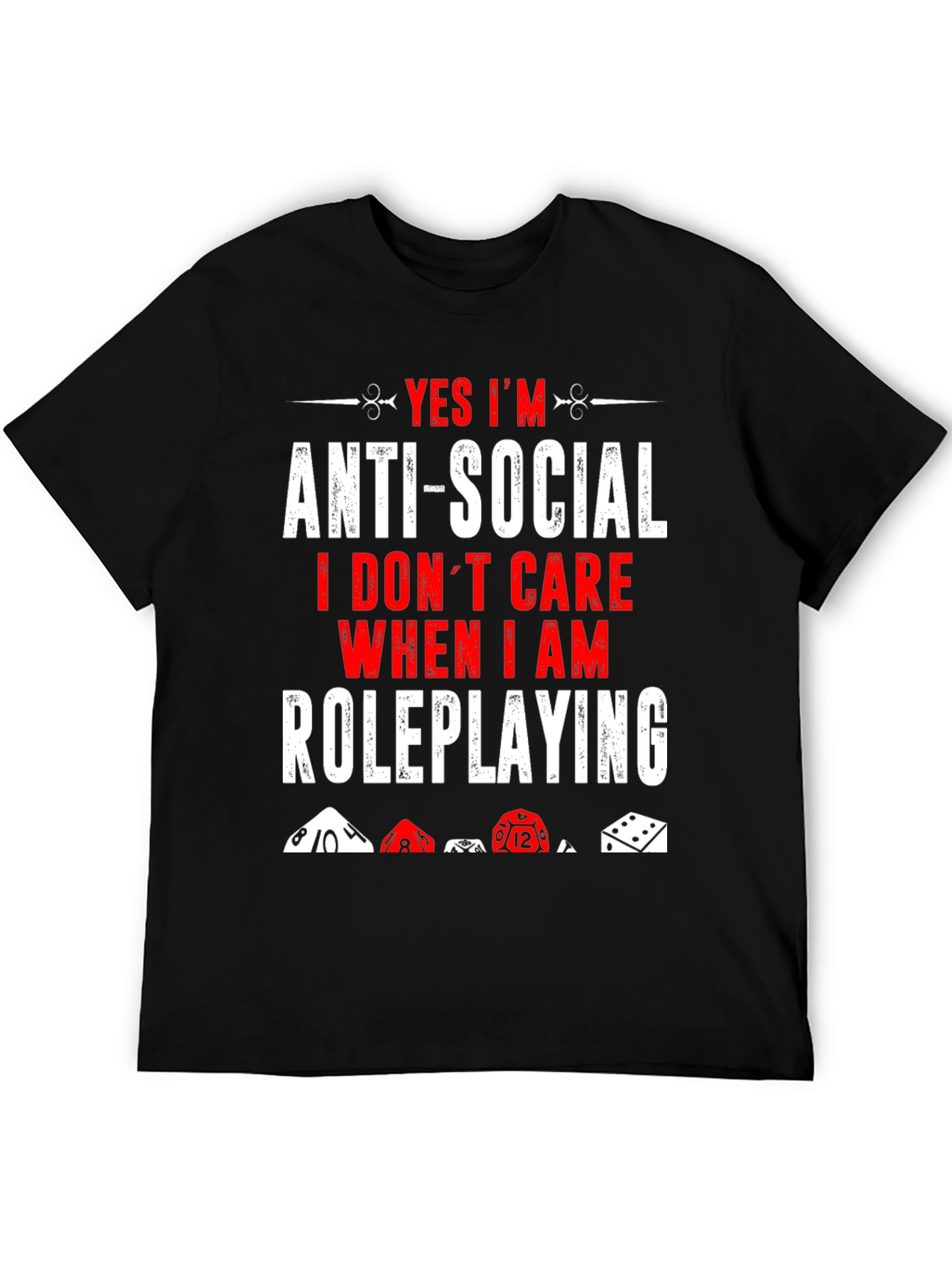 Anti-Social Roleplaying T-Shirt