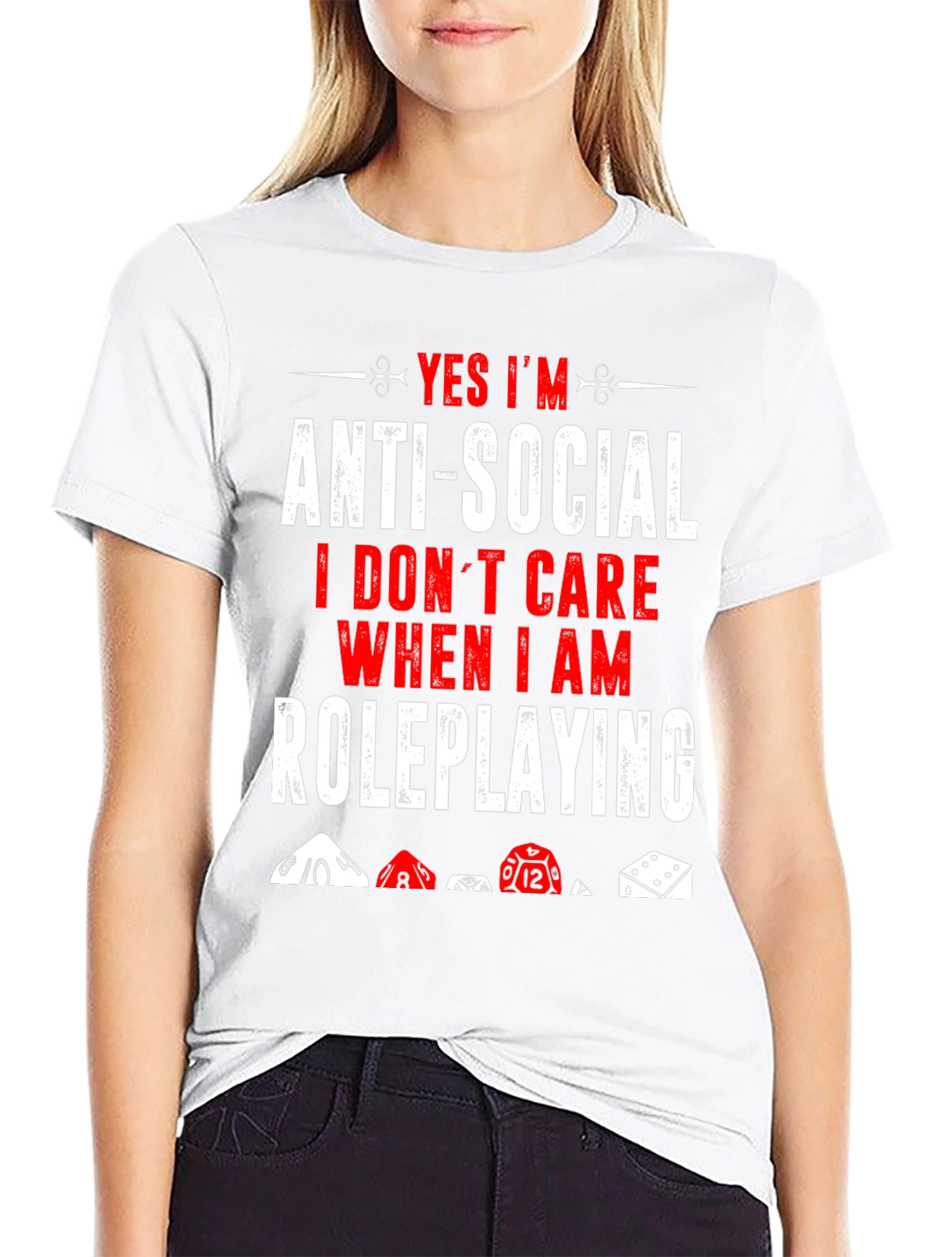 Anti-Social Roleplaying T-Shirt