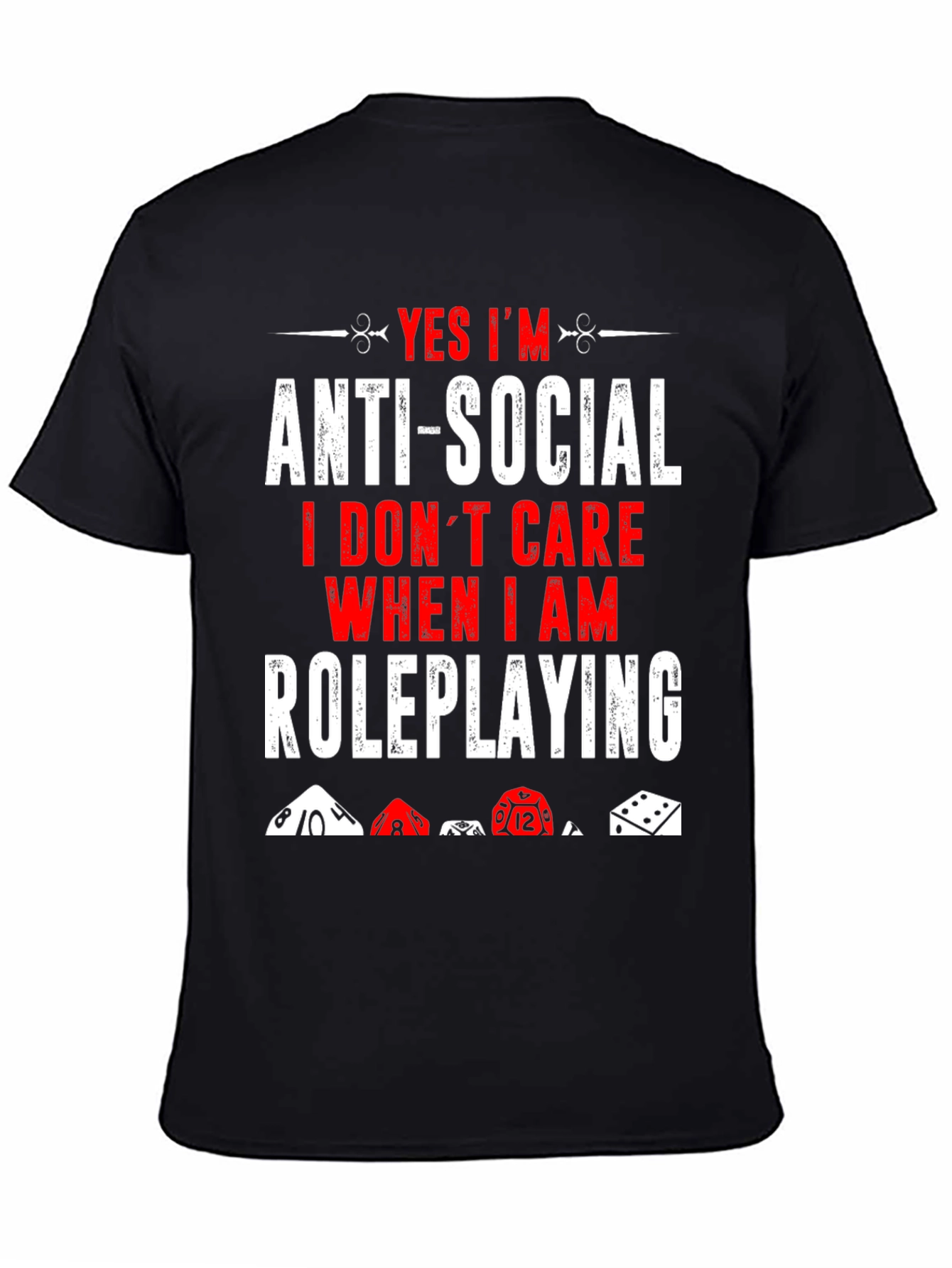 Anti-Social Roleplaying T-Shirt
