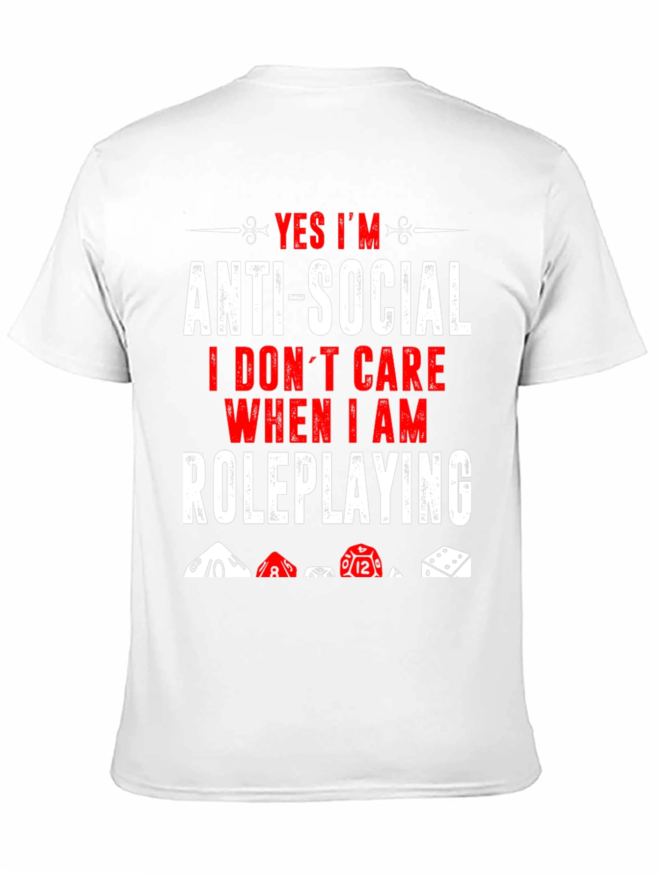 Anti-Social Roleplaying T-Shirt