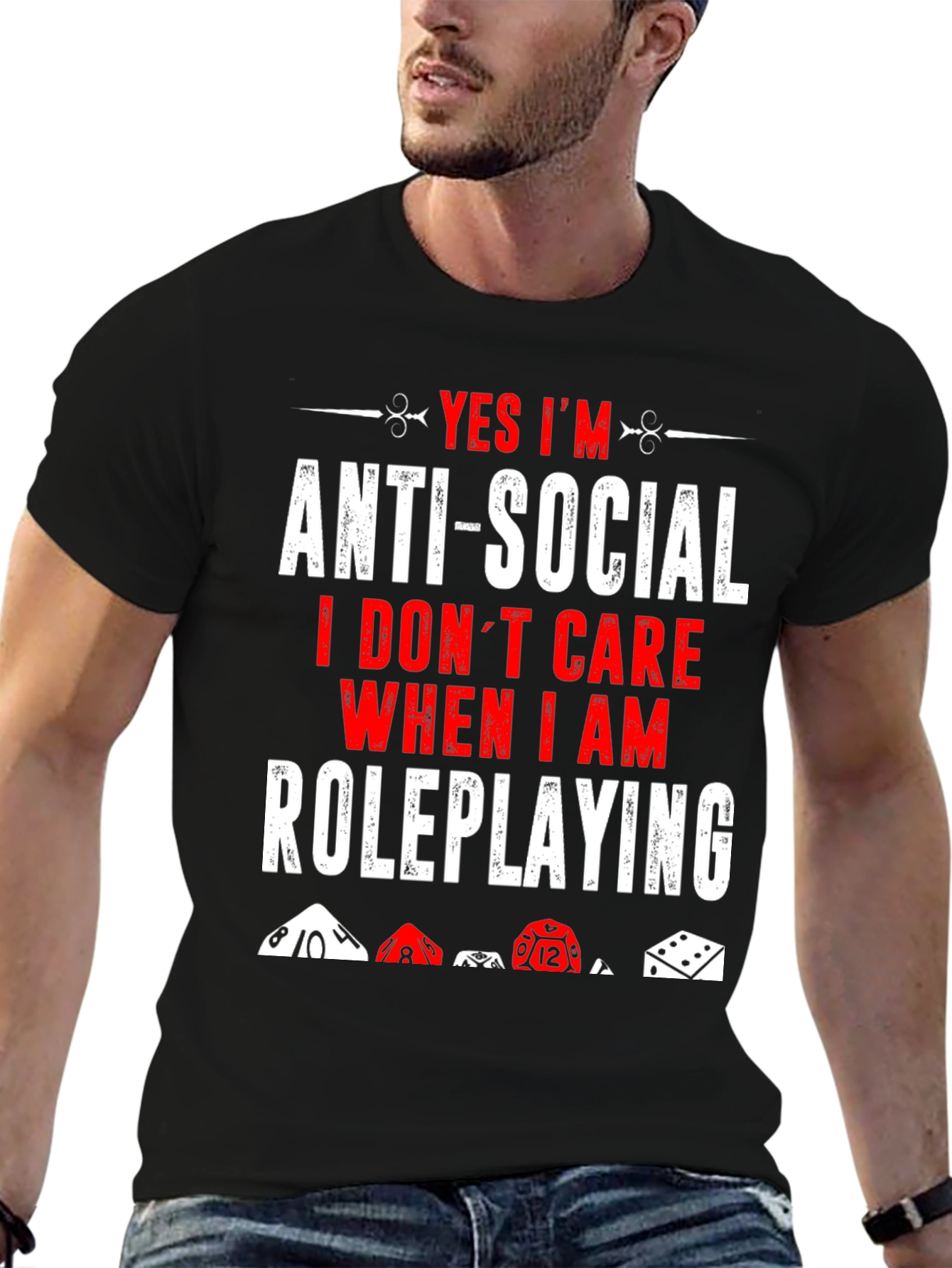 Anti-Social Roleplaying T-Shirt