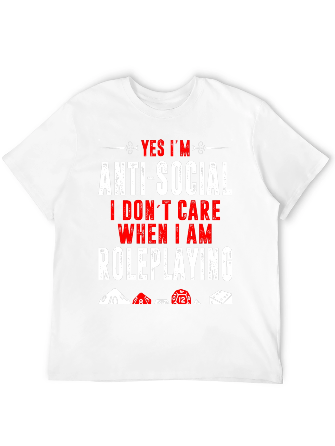 Anti-Social Roleplaying T-Shirt