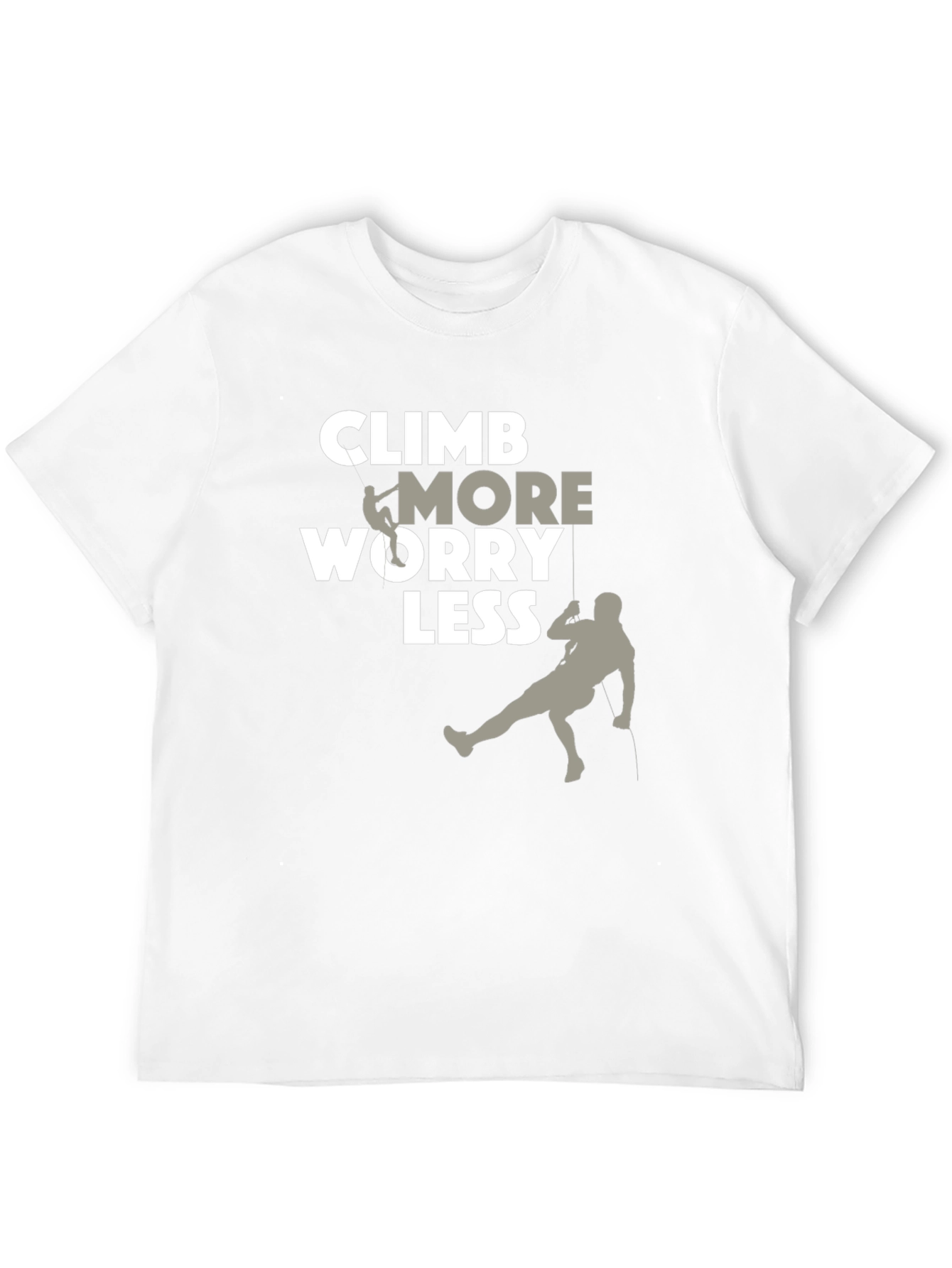 Climb More Worry Less Graphic Tee