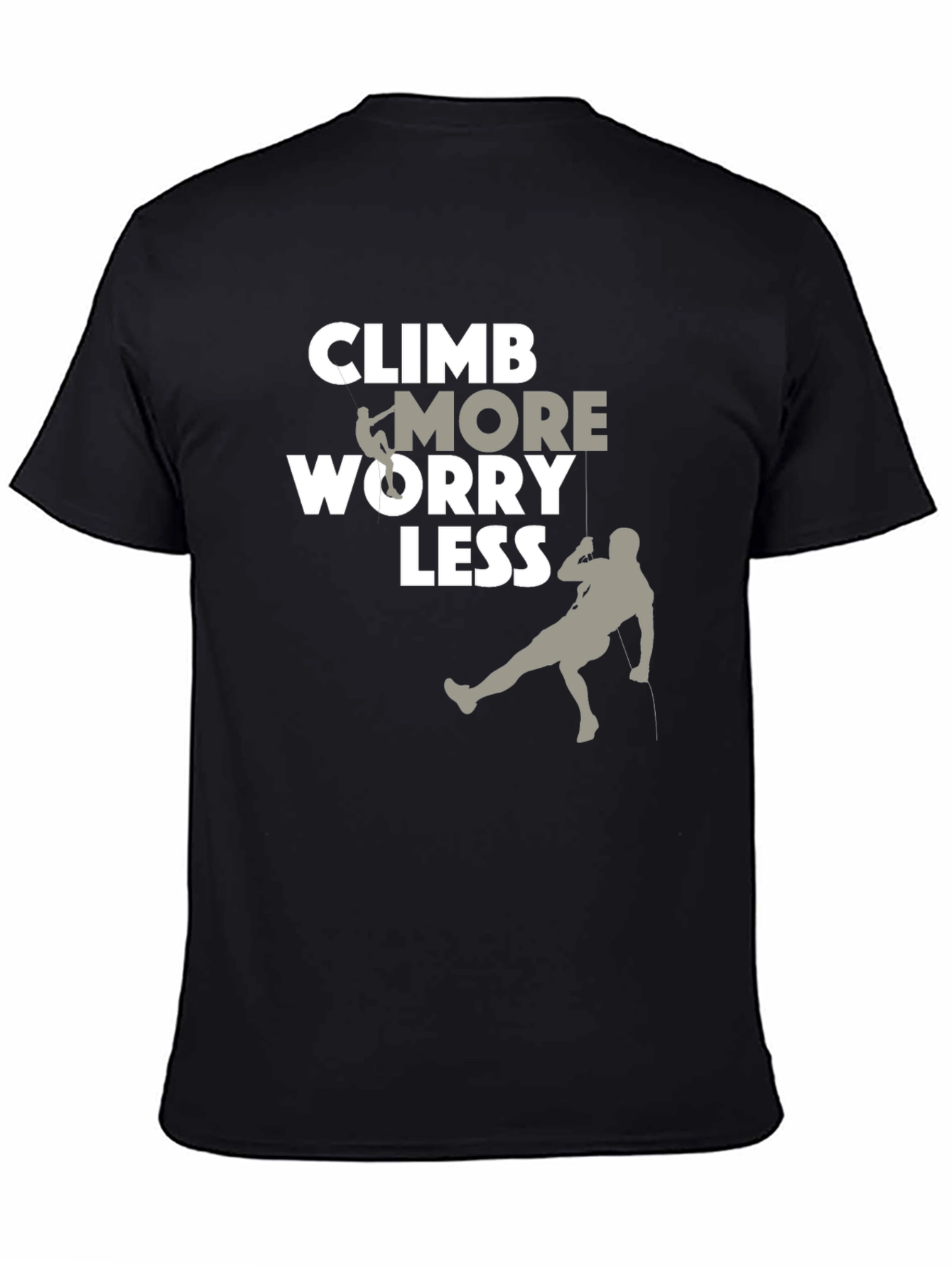 Climb More Worry Less Graphic Tee