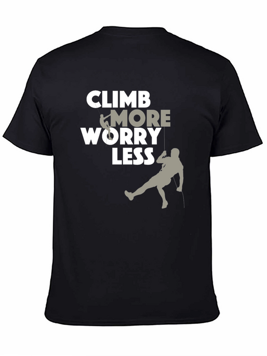 Climb More Worry Less Graphic Tee