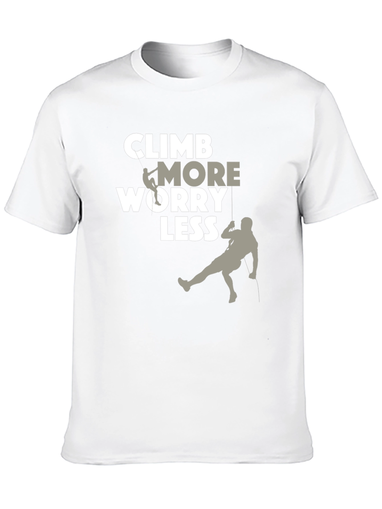 Climb More Worry Less Graphic Tee