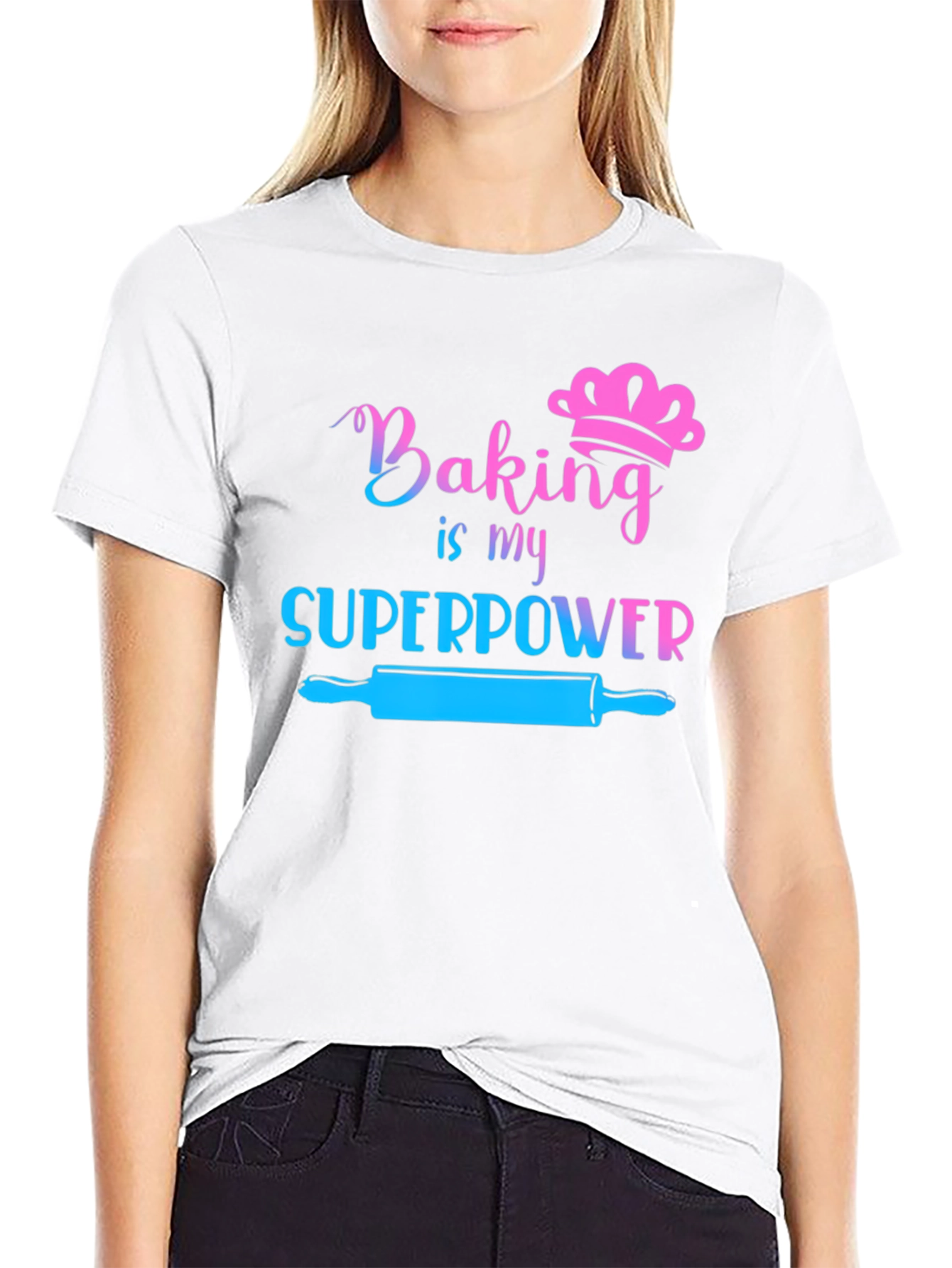 Baking is My Superpower Graphic Tee