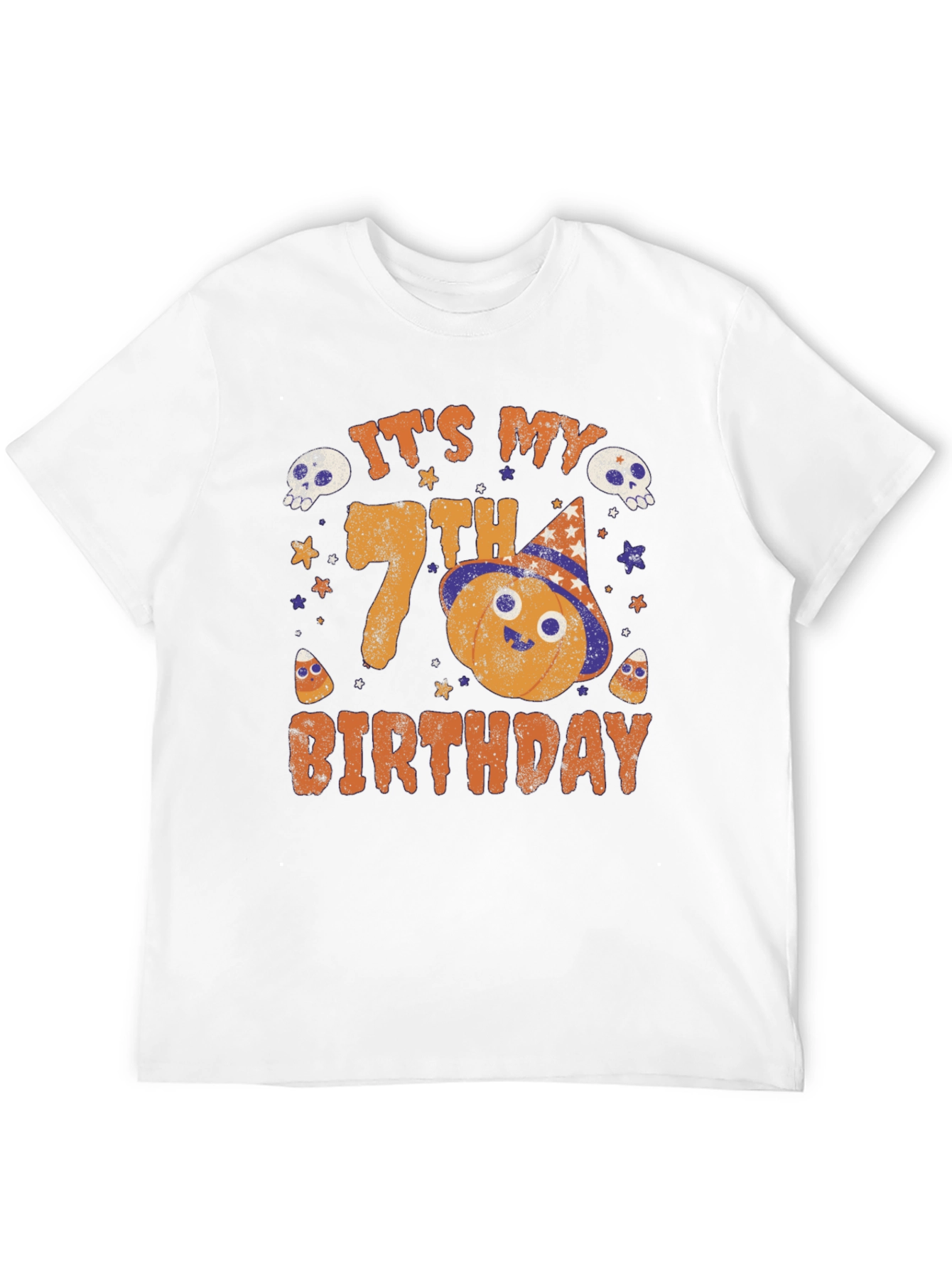 7th Birthday Halloween T-Shirt