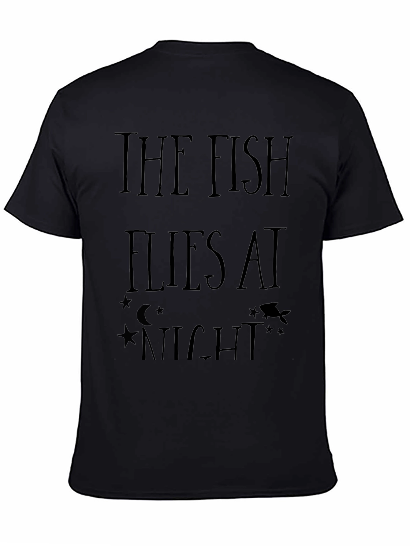 The Fish Flies At Night Graphic Tee