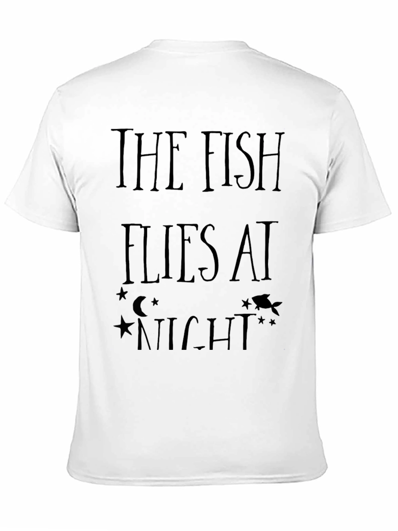 The Fish Flies At Night Graphic Tee