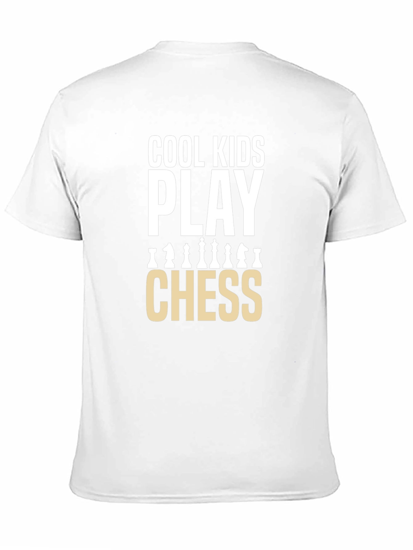 Cool Kids Play Chess Graphic T-Shirt