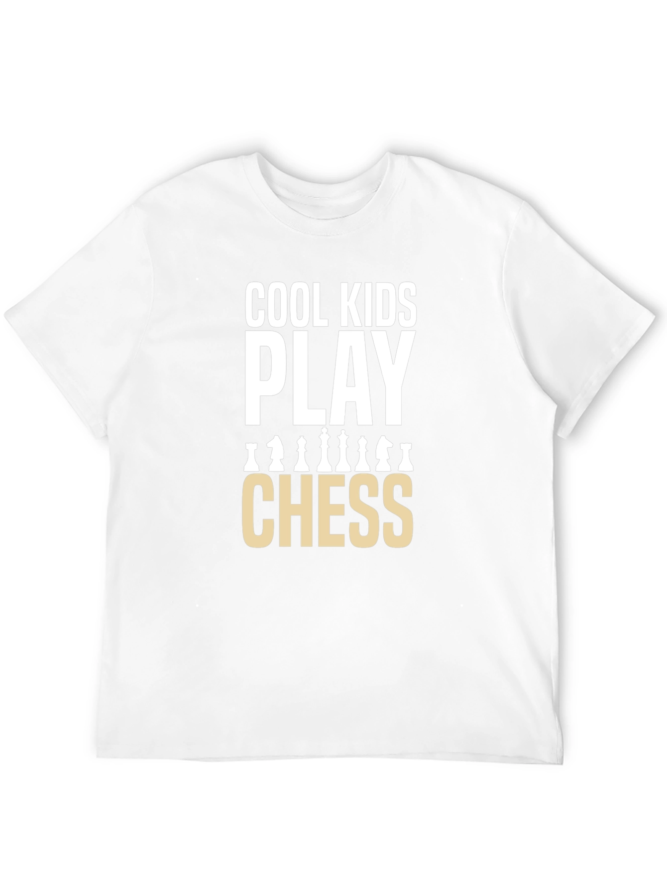 Cool Kids Play Chess Graphic T-Shirt