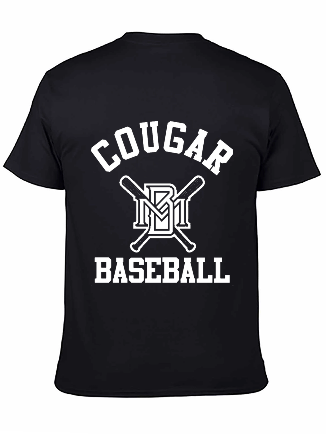 Cougar Baseball Graphic T-Shirt - Classic Fan Apparel