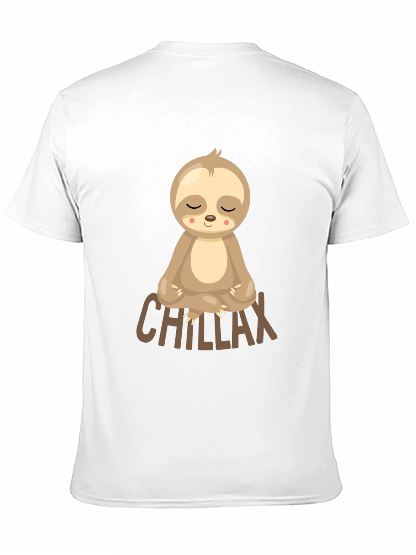 Chillax Sloth T-Shirt - Meditation & Relaxation Tee