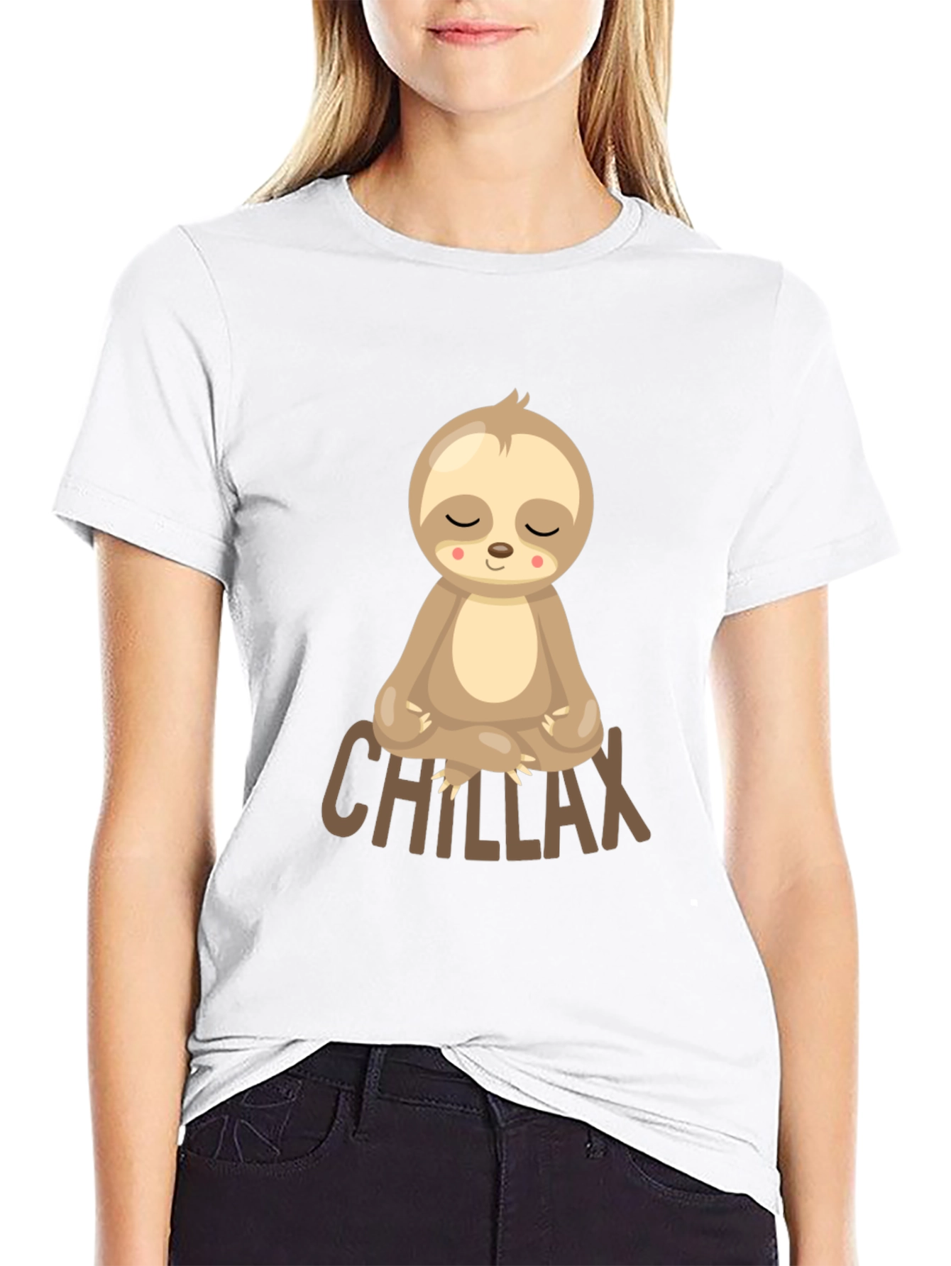 Chillax Sloth T-Shirt - Meditation & Relaxation Tee