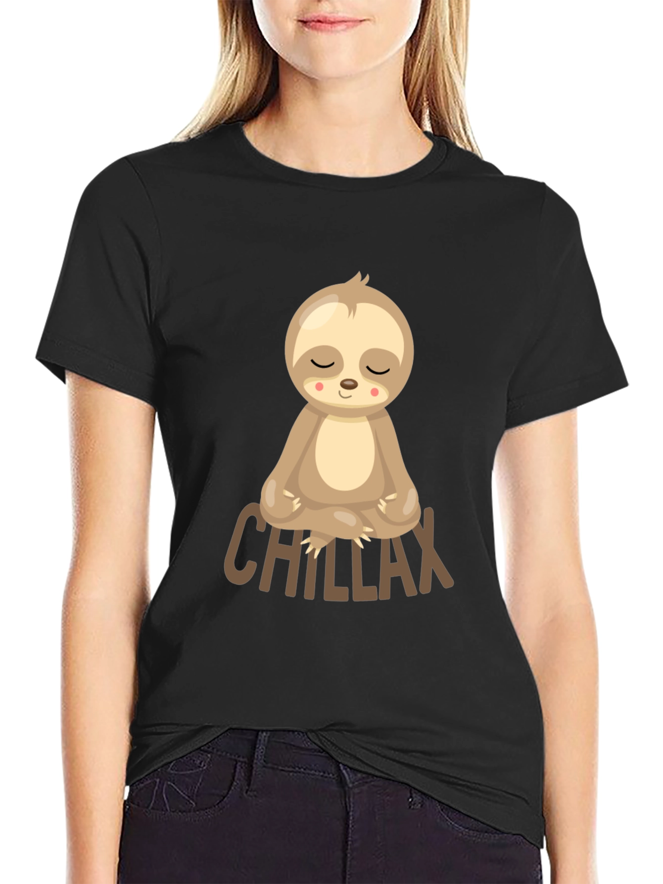 Chillax Sloth T-Shirt - Meditation & Relaxation Tee