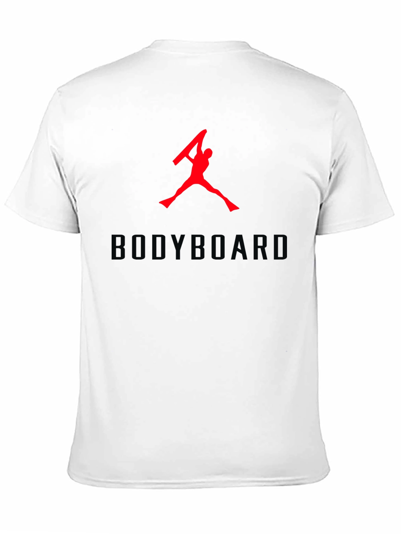 Bodyboard Silhouette Graphic Tee - Black