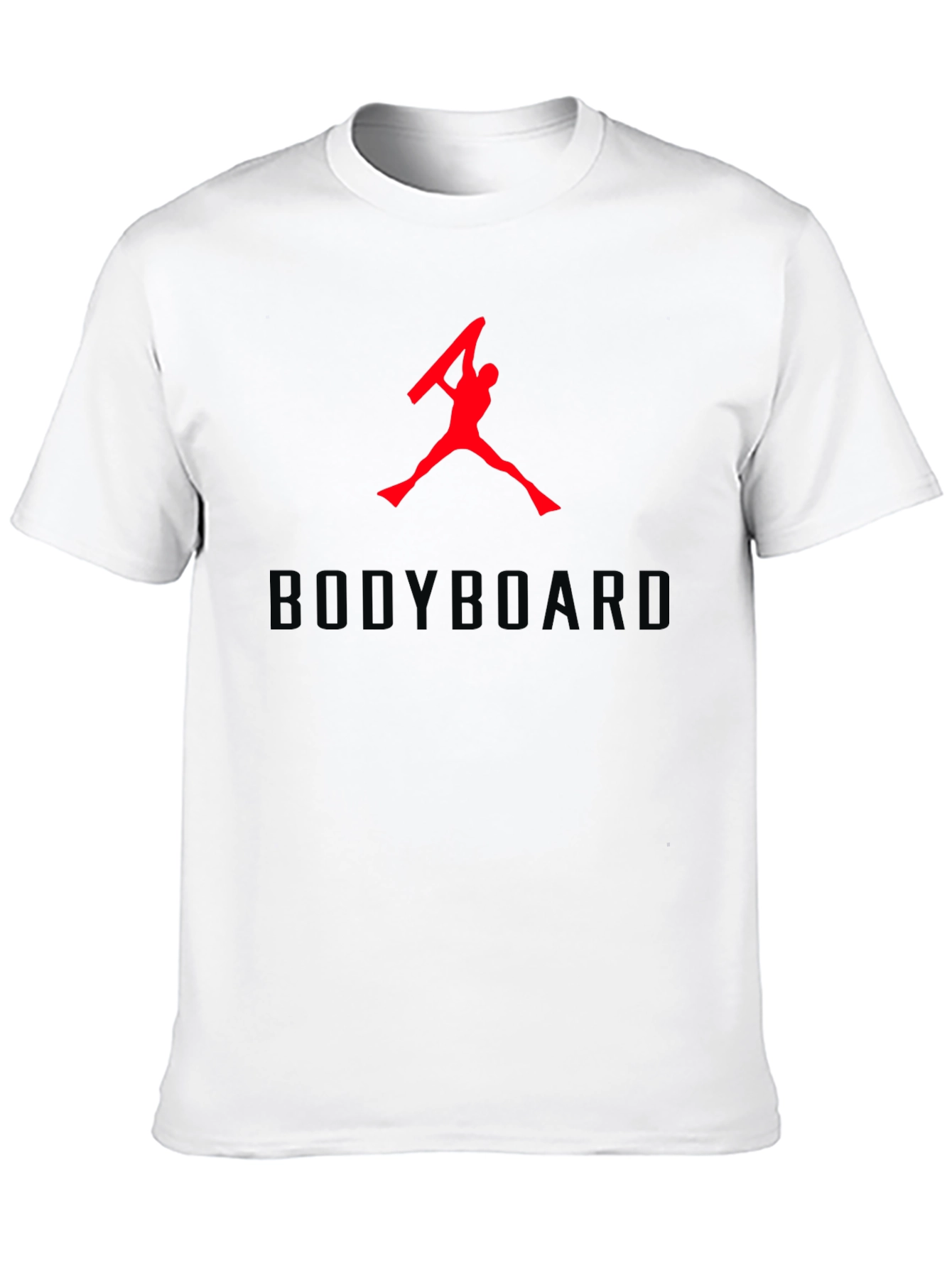 Bodyboard Silhouette Graphic Tee - Black