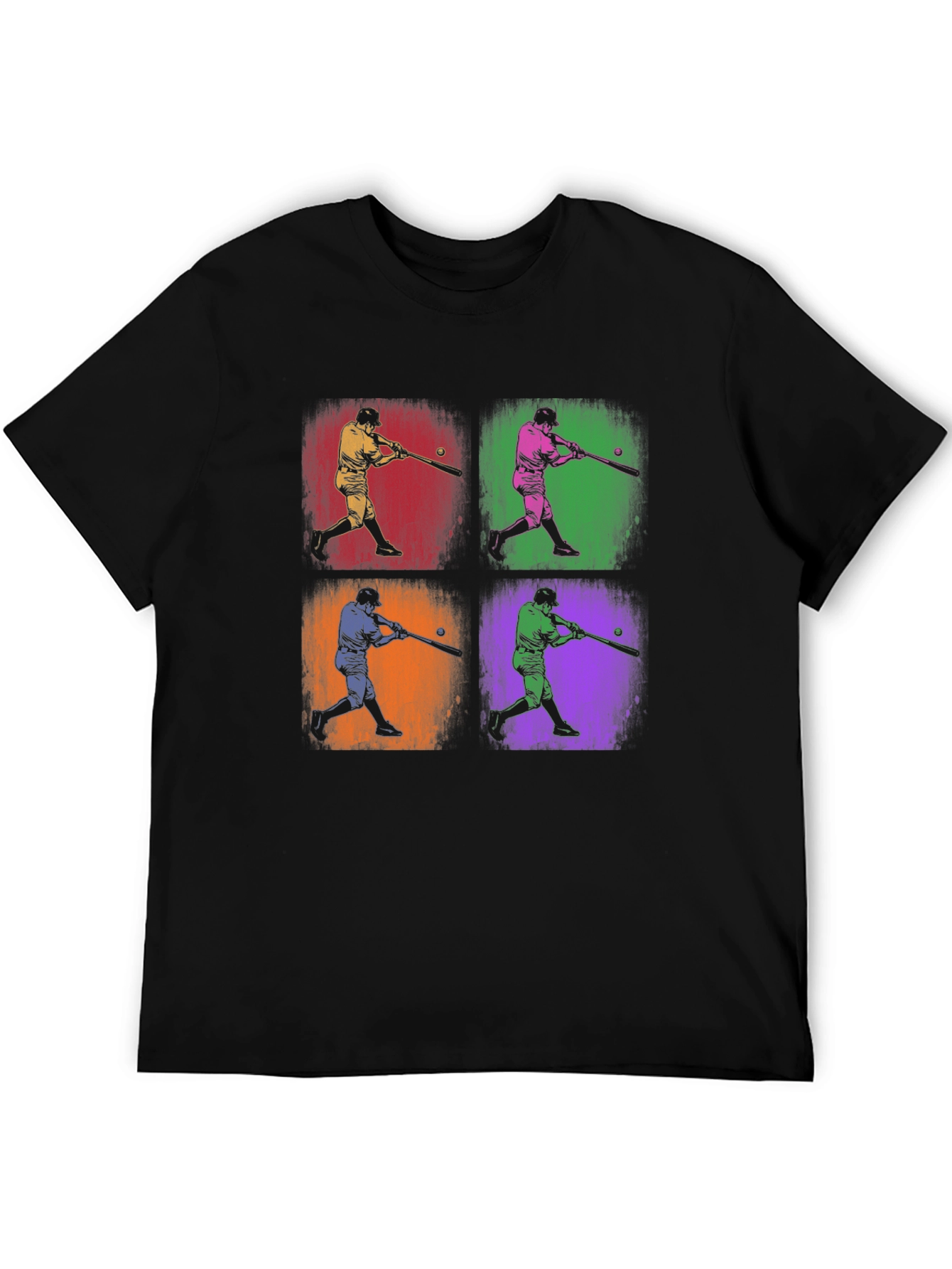 Retro Baseball Pop Art T-Shirt