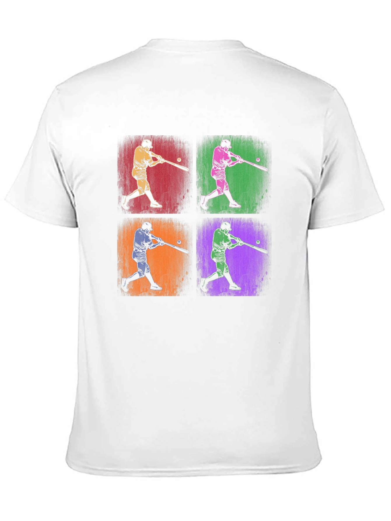 Retro Baseball Pop Art T-Shirt
