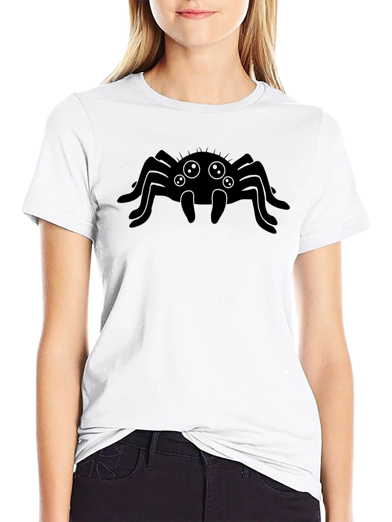 Spider Graphic Tee - Mens Black T-Shirt