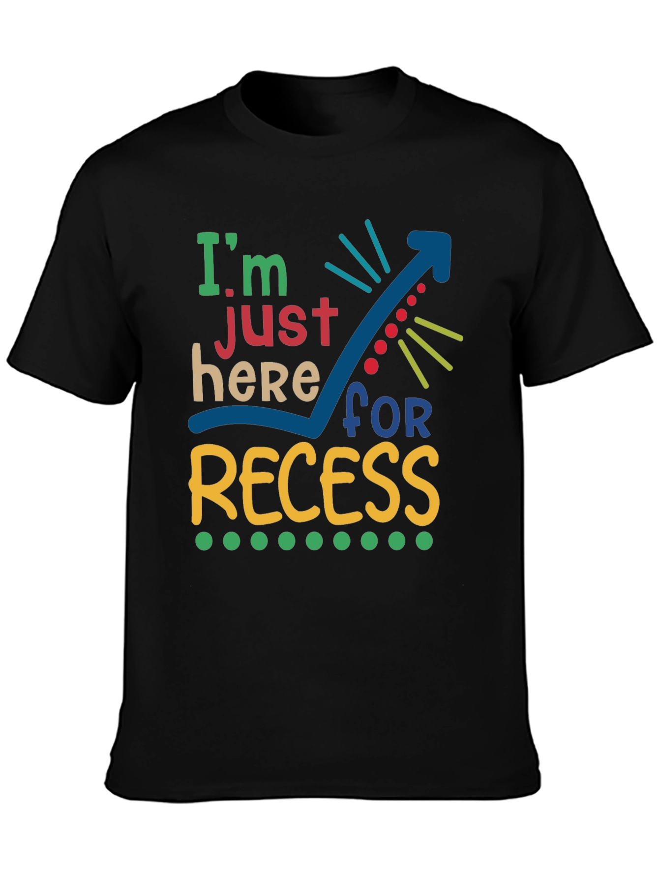 Recess Graphic Tee - Fun School T-Shirt