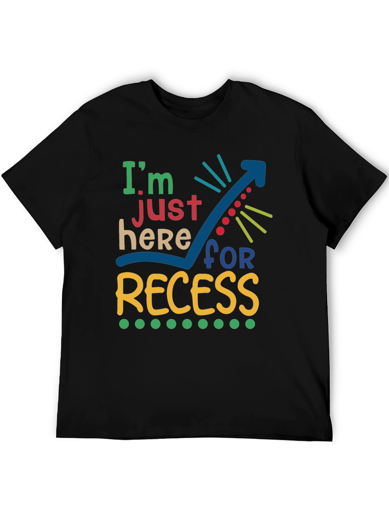 Recess Graphic Tee - Fun School T-Shirt