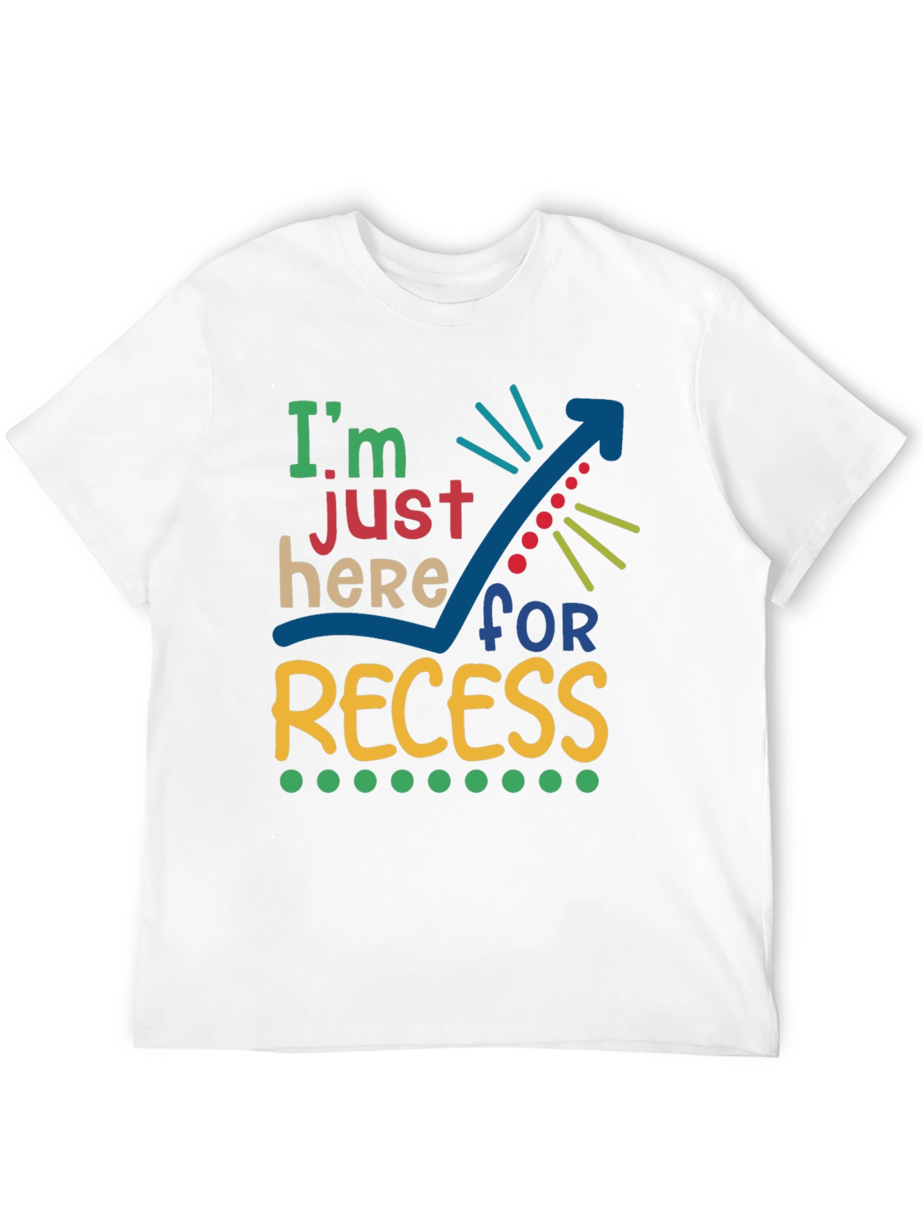 Recess Graphic Tee - Fun School T-Shirt