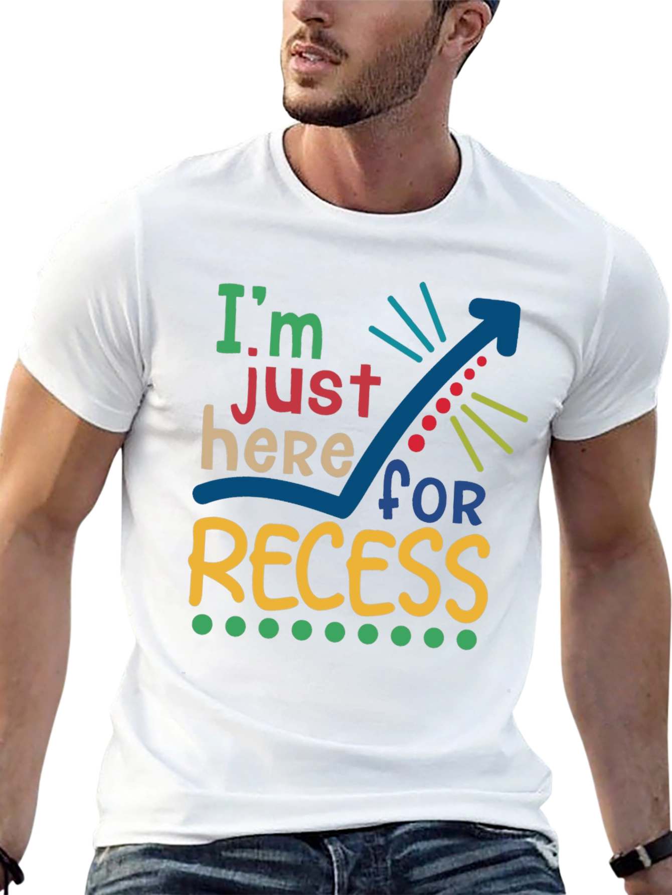 Recess Graphic Tee - Fun School T-Shirt
