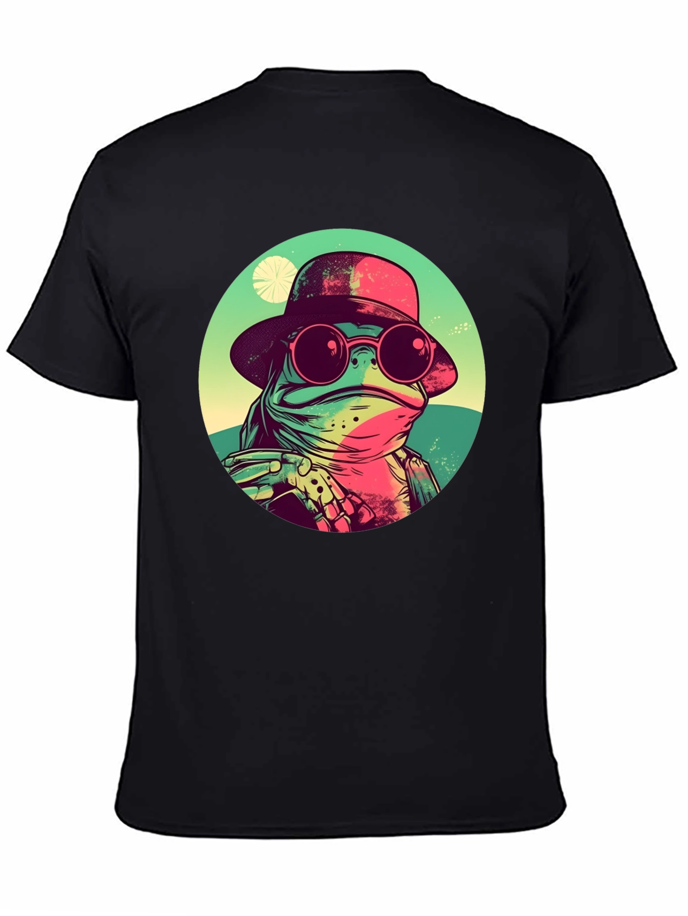 Cool Frog Graphic Tee - Unique Design