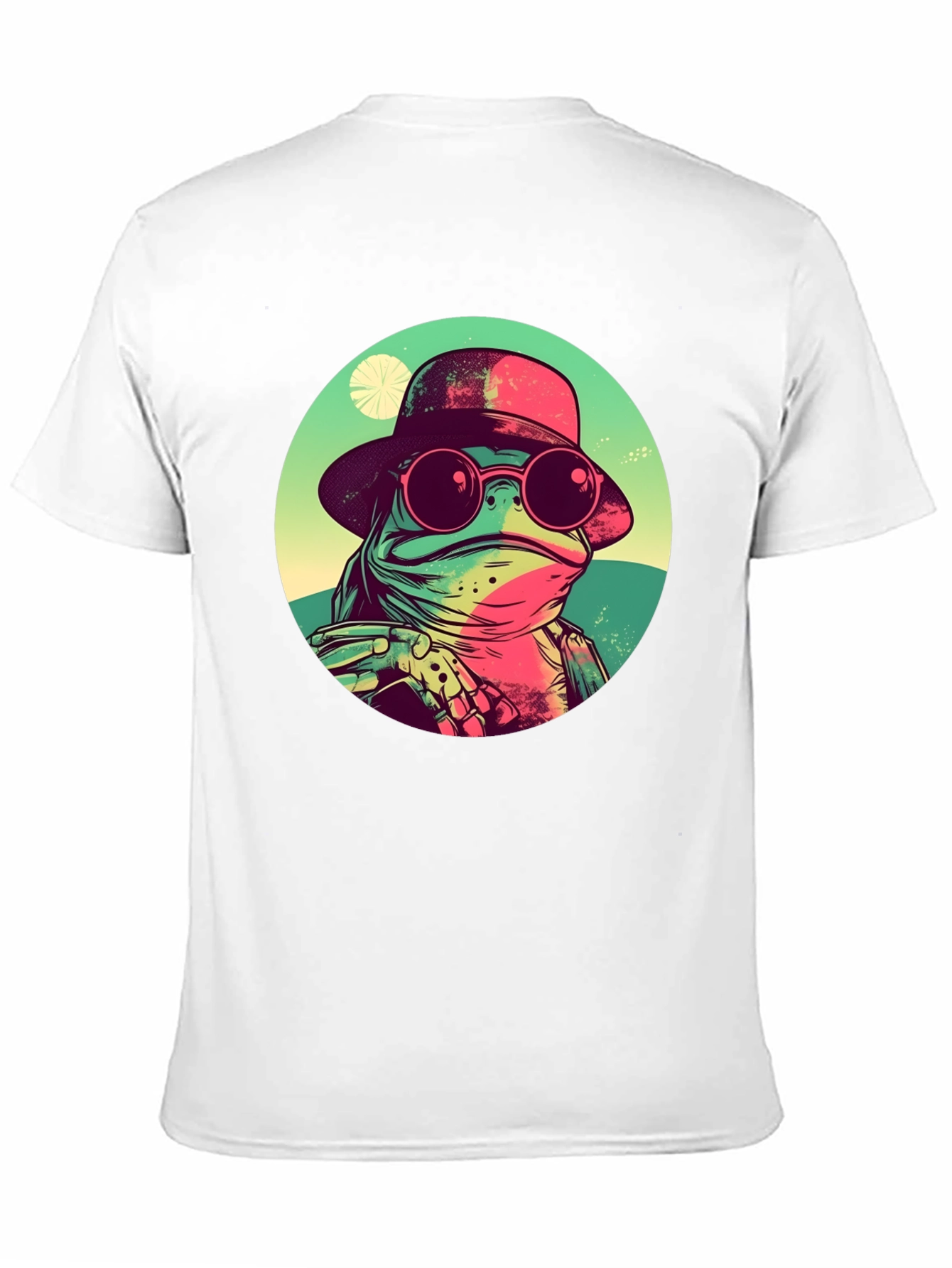 Cool Frog Graphic Tee - Unique Design