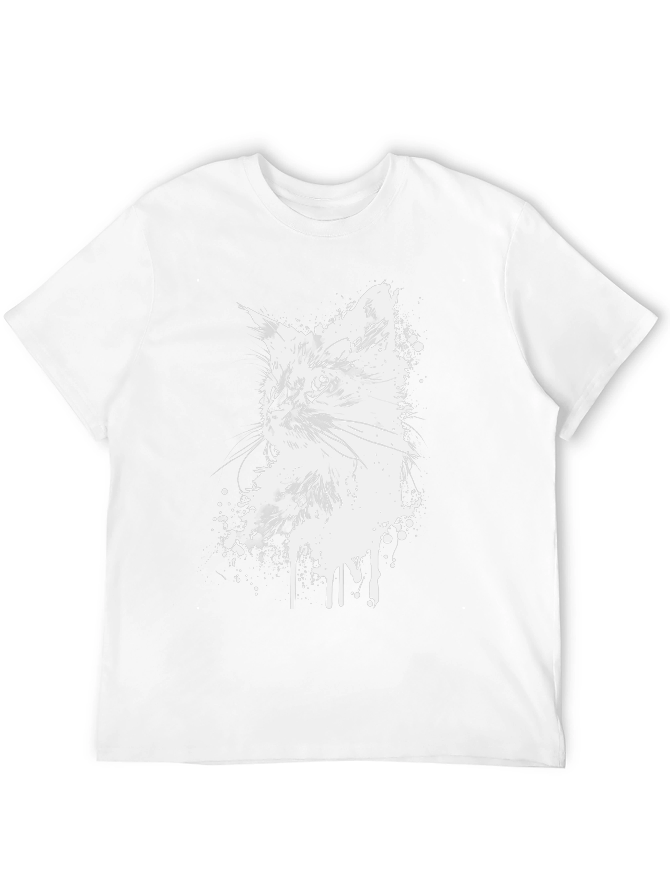 Cool Cat Graphic Black T-Shirt