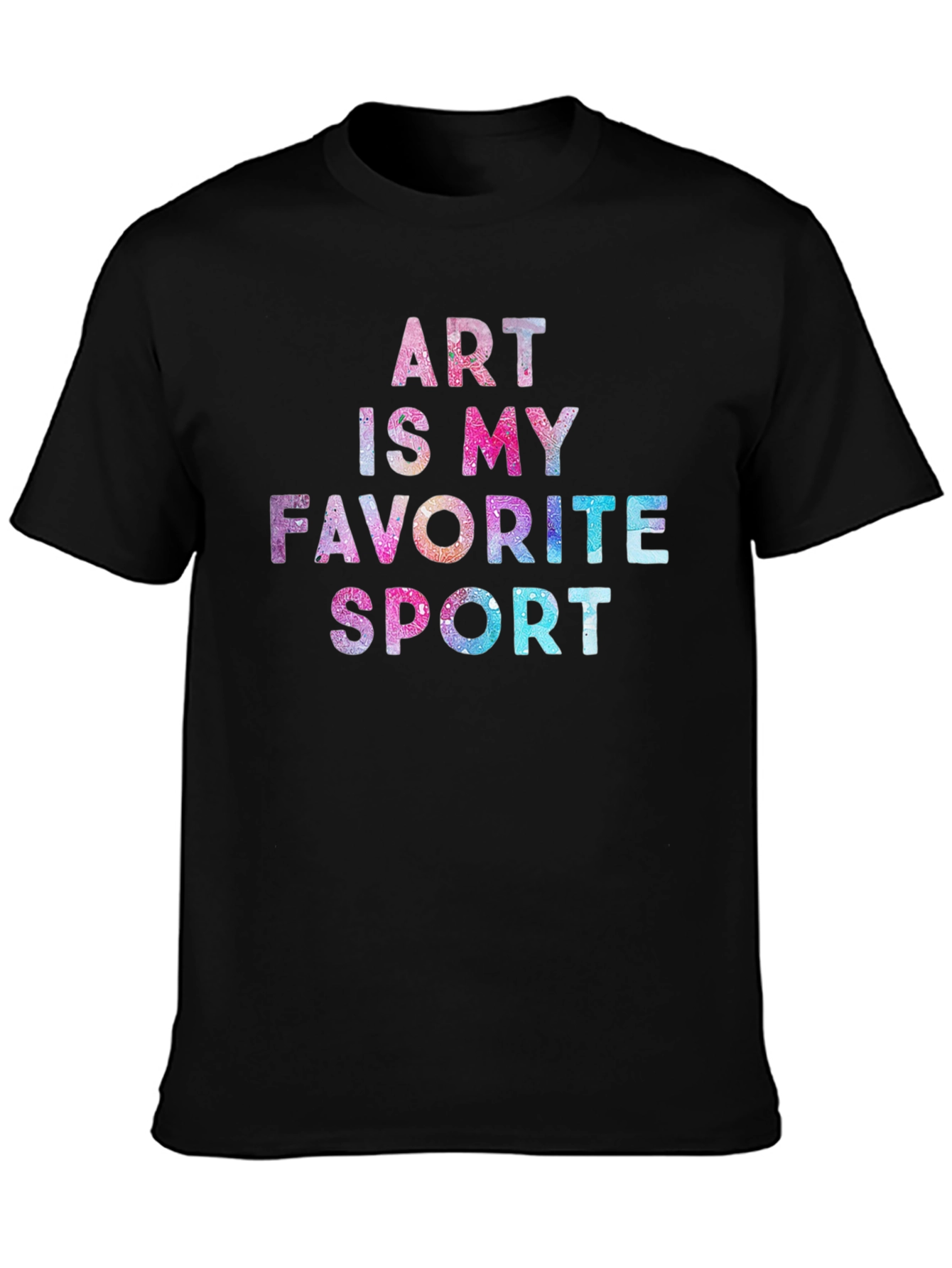 Art Is My Favorite Sport Graphic Tee