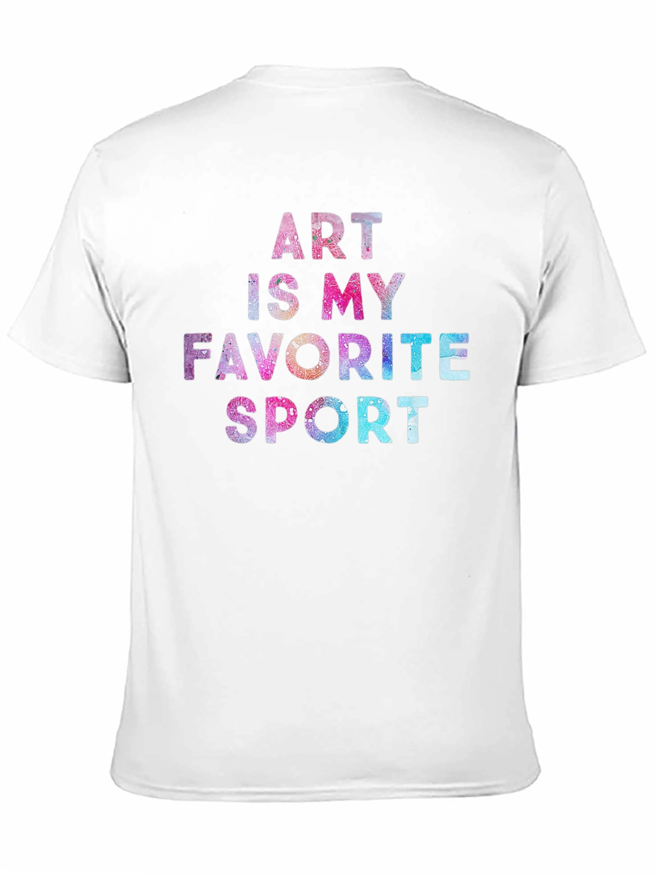 Art Is My Favorite Sport Graphic Tee