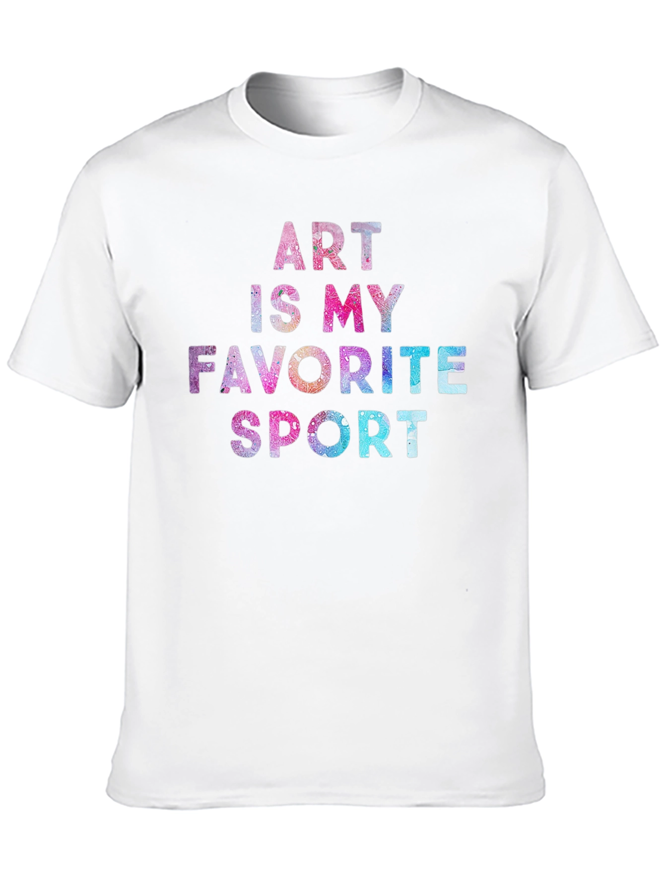 Art Is My Favorite Sport Graphic Tee