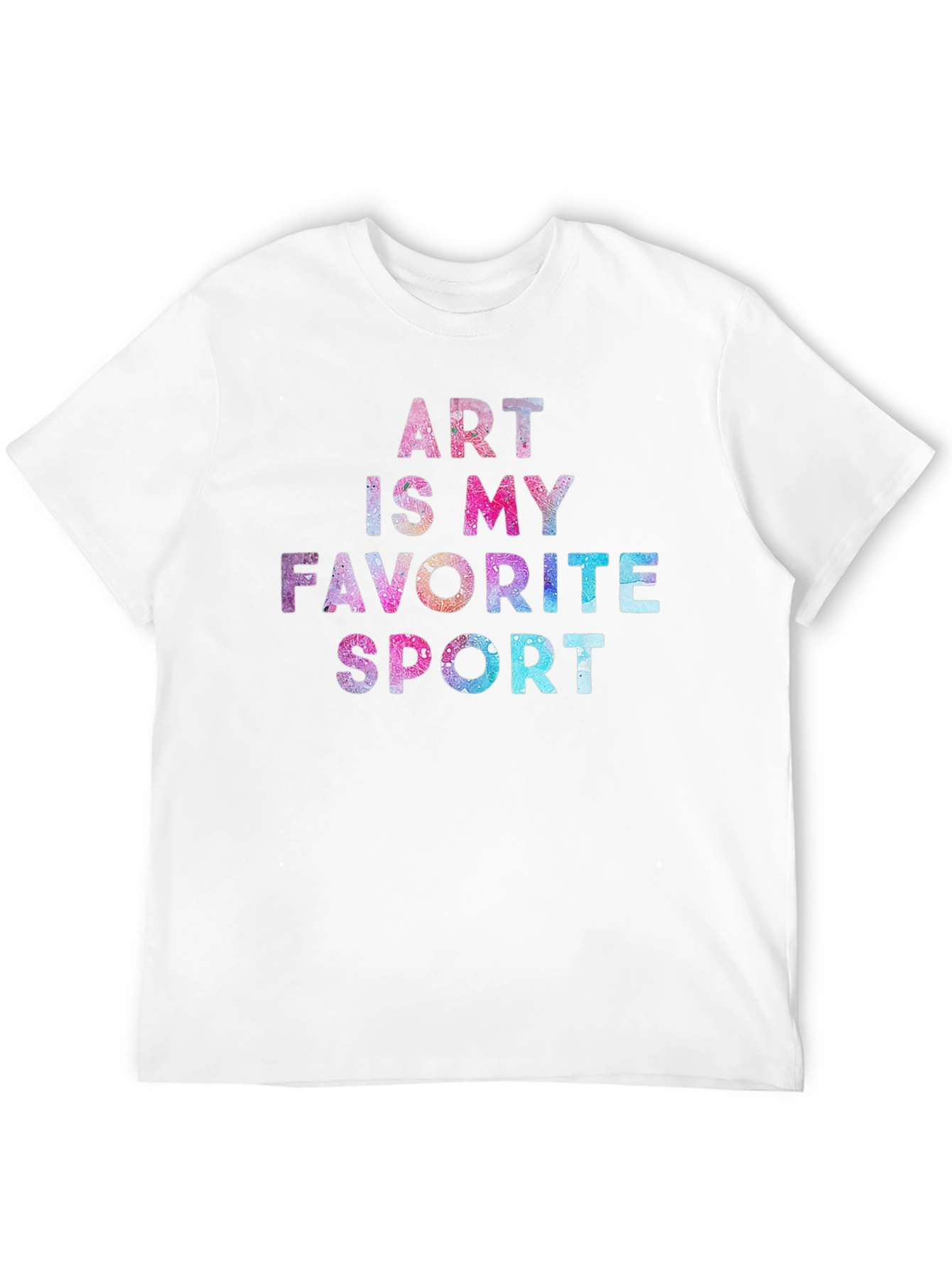 Art Is My Favorite Sport Graphic Tee