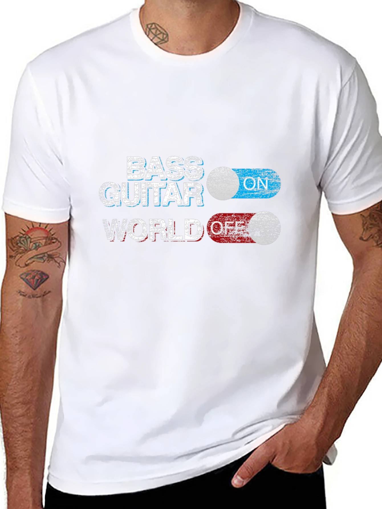 Bass Guitar World OFF T-Shirt