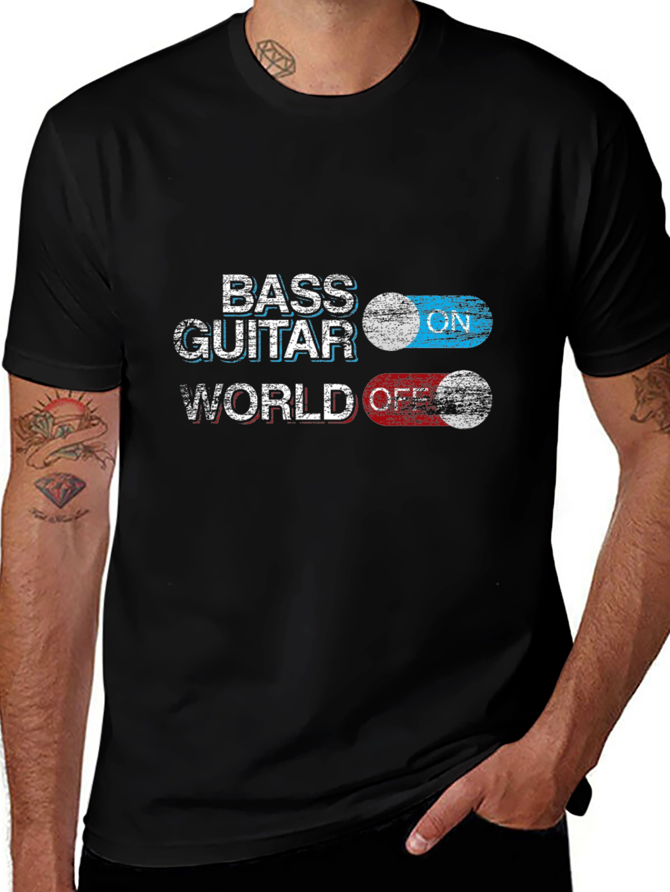 Bass Guitar World OFF T-Shirt