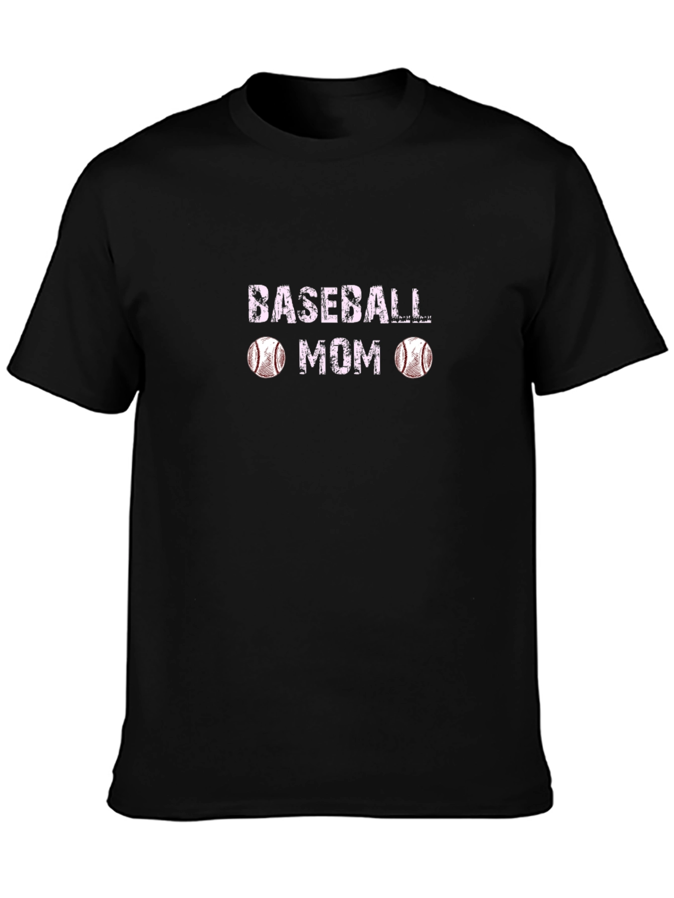 Baseball Mom Graphic T-Shirt - Soft Cotton Blend